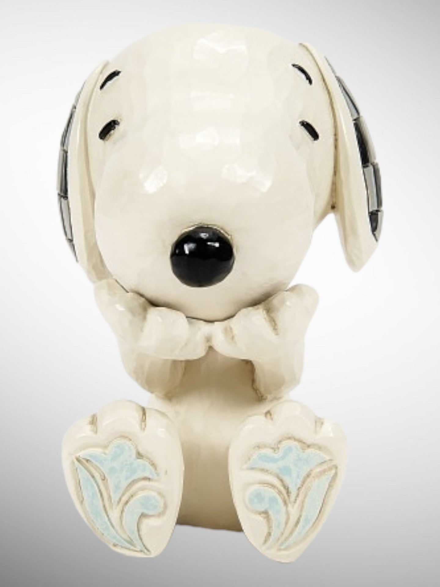 Jim Shore Peanuts - Snoopy Laughing Mini Figurine